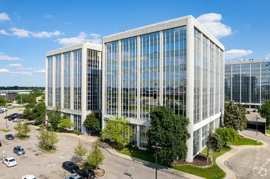 Northland Towers aerial view - Southfield, MI